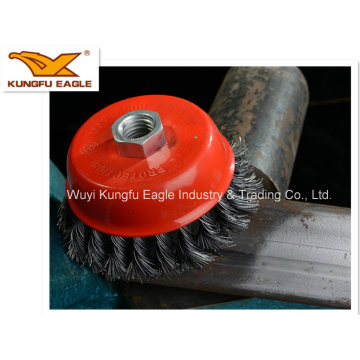 90mm/100mm/115mm Stainless Steel Wire Cup Brush